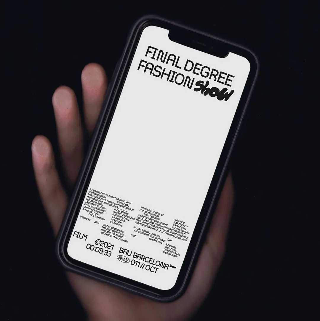 Final Degree Fashion Show at BAU Barcelona